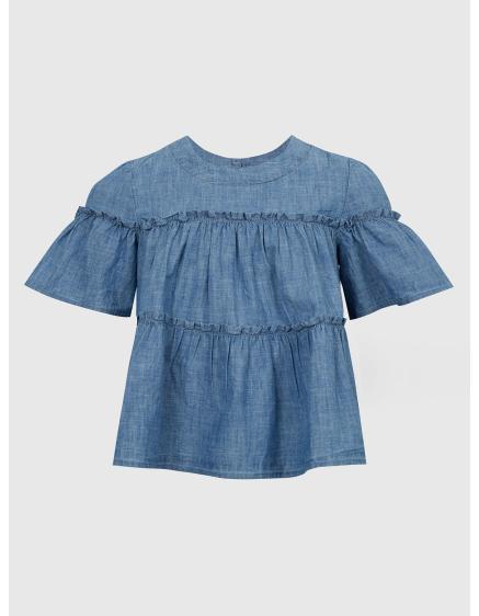 Dětský volánkový top