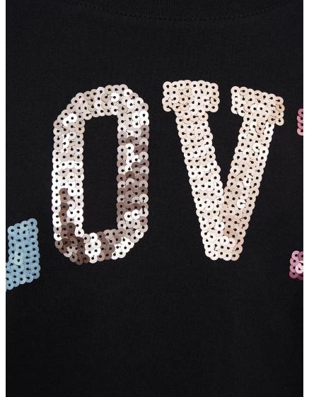 Dětské tričko s flitry