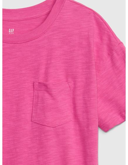 Dětské šaty s kapsičkou