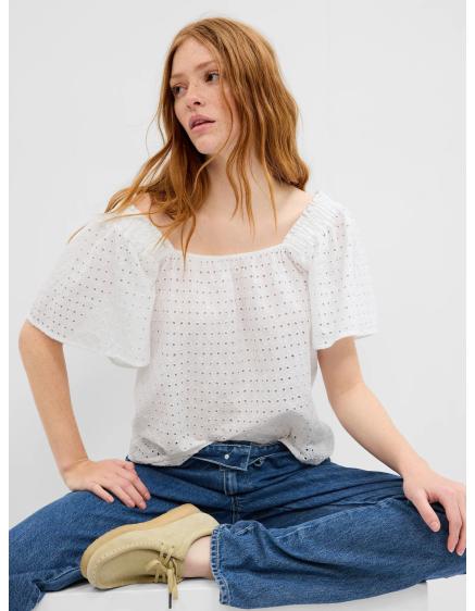 Top s krátkym rukávom