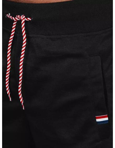 Pánské teplákové šortky DRIS černé