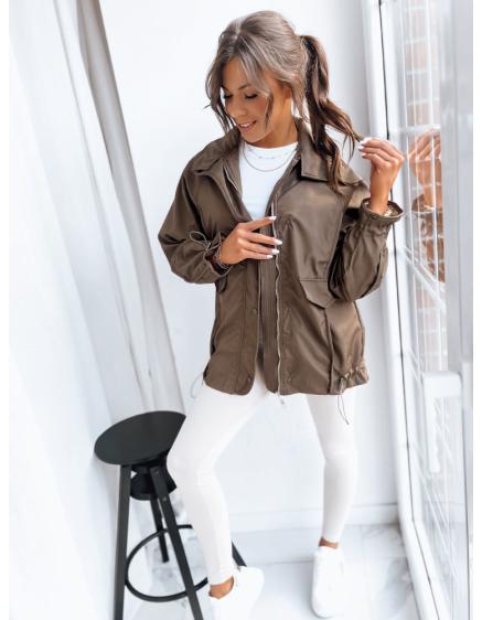 Dámska bunda ORLANDO tmavo hnedá