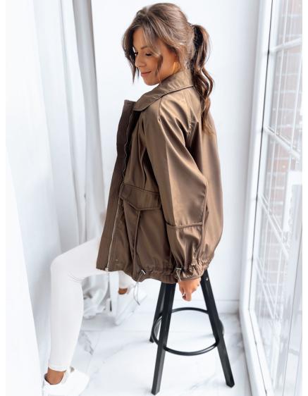 Dámska bunda ORLANDO tmavo hnedá