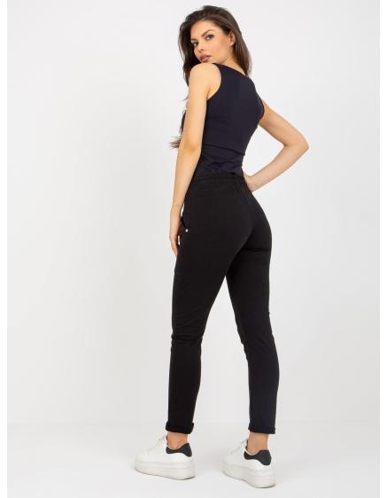 Dámske tepláky regular fit BERTA čierne