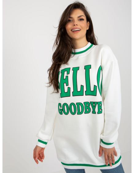 Dámska mikina s potlačou ANNA ecru