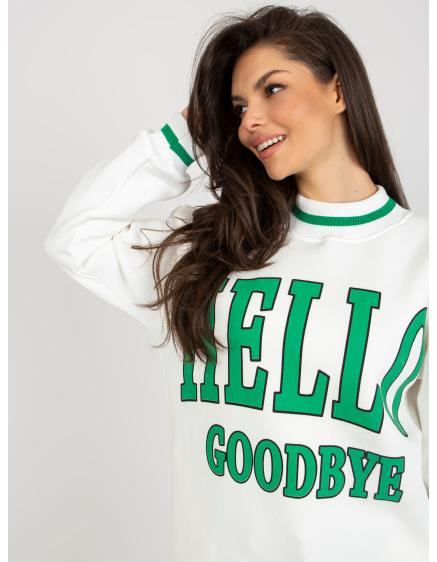 Dámska mikina s potlačou ANNA ecru