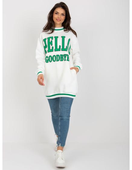 Dámska mikina s potlačou ANNA ecru