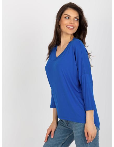 Női 3/4 ujjú blúz NORA sötétkék