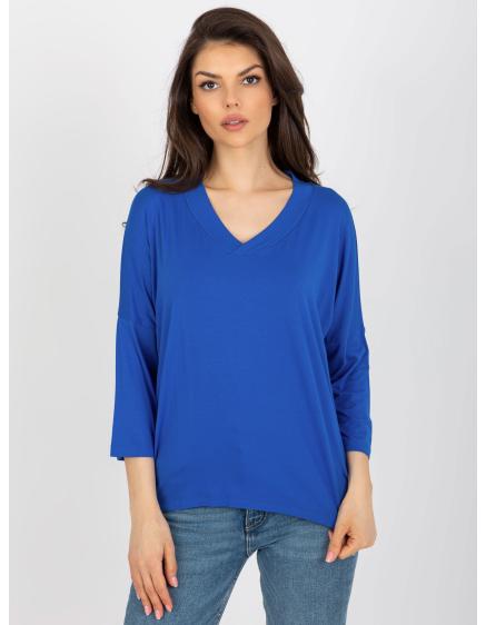 Női 3/4 ujjú blúz NORA sötétkék
