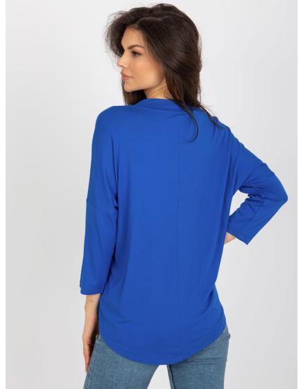 Női 3/4 ujjú blúz NORA sötétkék