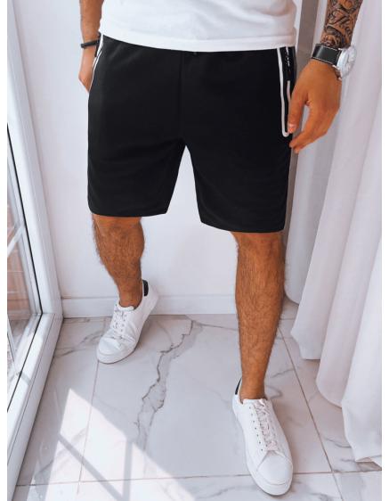 Pánské teplákové kraťasy EKA černé