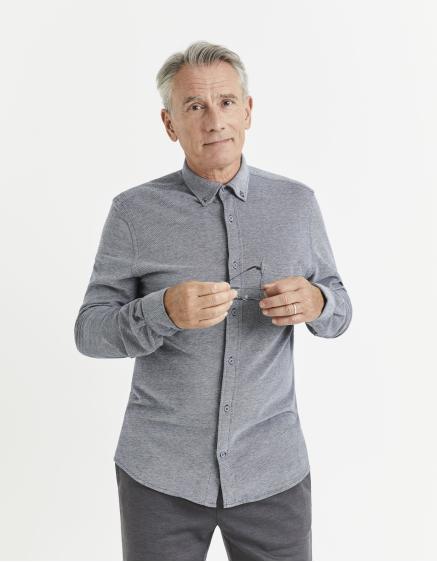 Pletená piké košeľa Vachimail