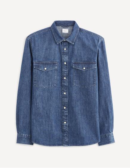 Džínsová košeľa Varevient western