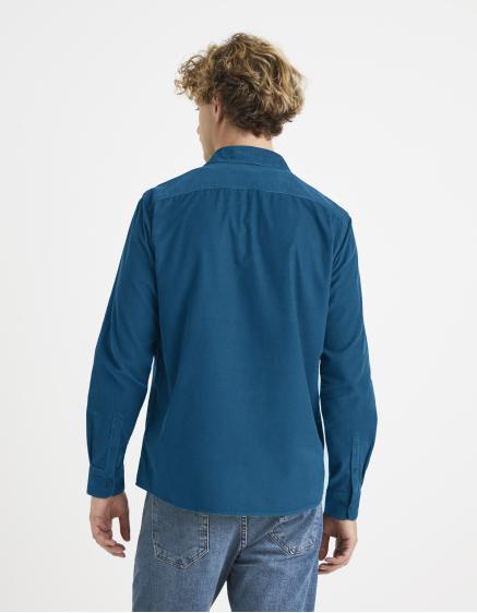 Velúrová košeľa Vamil