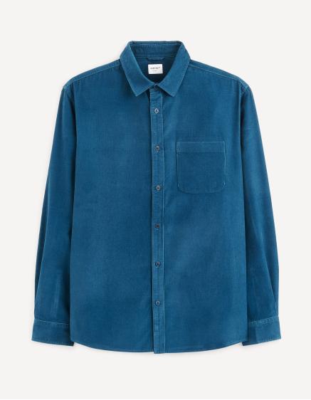 Velúrová košeľa Vamil