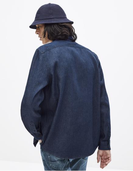 Džínsové vrchné oblečenie Košeľa Sawork