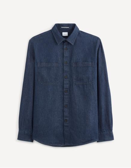 Džínsové vrchné oblečenie Košeľa Sawork