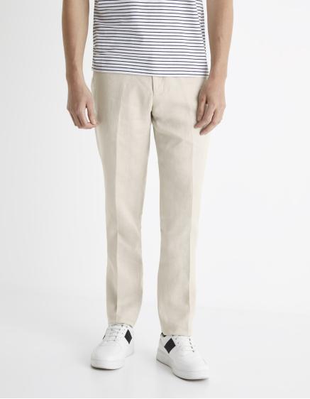 Lněné oblekové kalhoty Bohot2