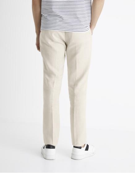 Lněné oblekové kalhoty Bohot2