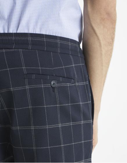 Kostkované 24h kalhoty