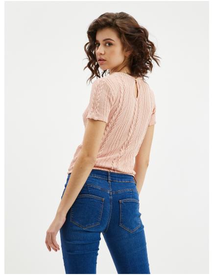 Světle růžová dámská halenka