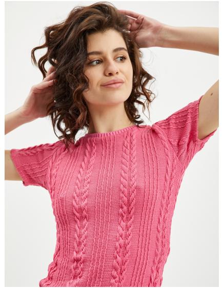 Růžová dámská halenka