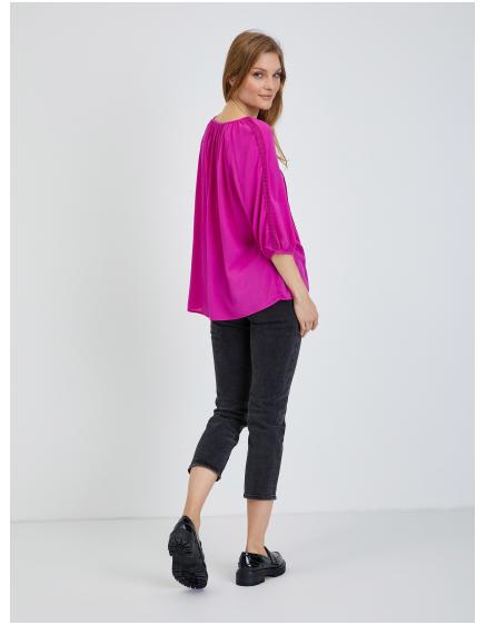 Tmavě růžová halenka