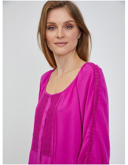 Tmavě růžová halenka