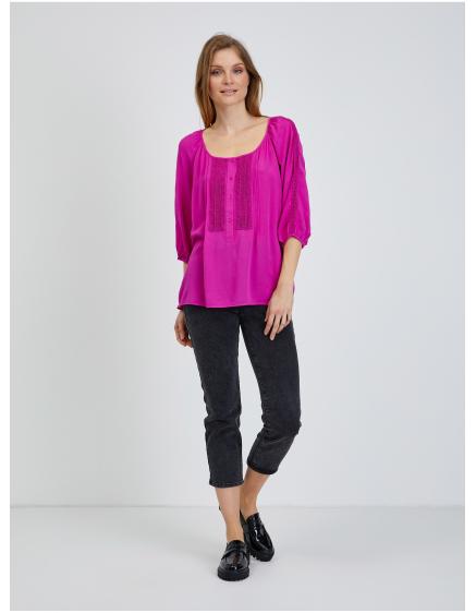 Tmavě růžová halenka