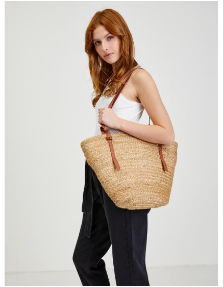 Barna női bevásárlótáska