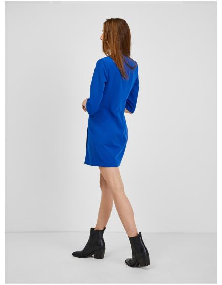 Modré dámské šaty