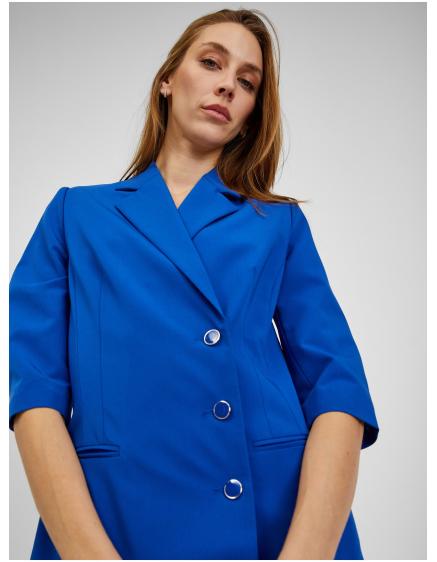 Modré dámské šaty