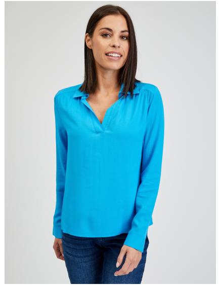 Kék női blúz