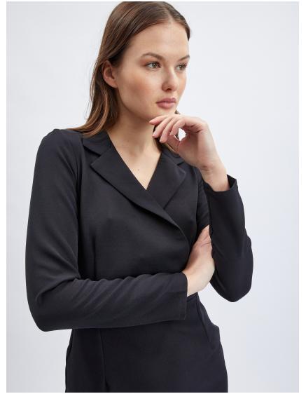 Černé dámské pouzdrové šaty