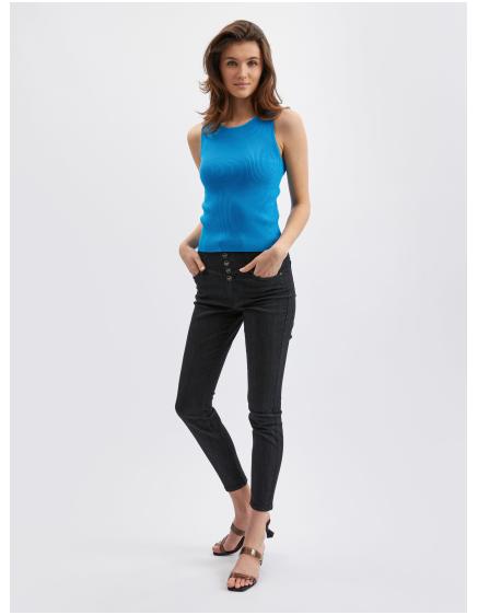 Modré dámské tílko