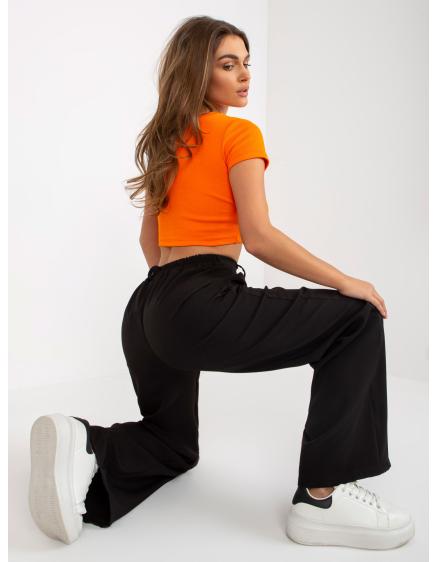 Női nadrág zsebekkel WIDA fekete