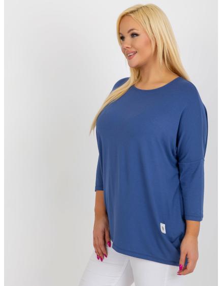 Női viszkóz blúz plus size XILA kék