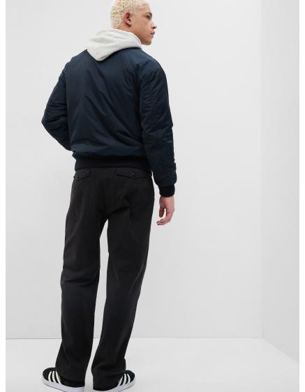 Nadrág modern khaki '90-es évek laza nadrág