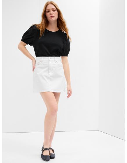 Tričko s čipkovanými rukávmi