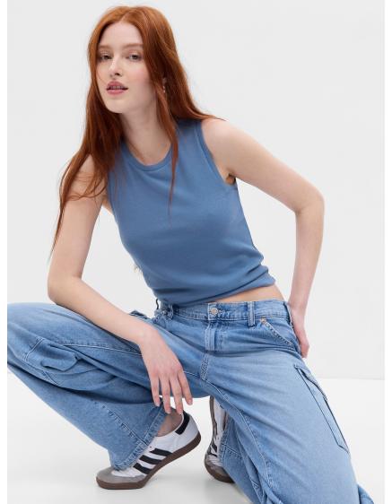 Krátký tílkový top