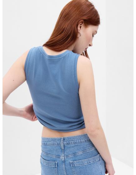 Krátký tílkový top