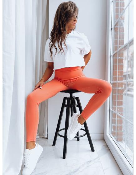 Dámské legíny MEDA oranžové  