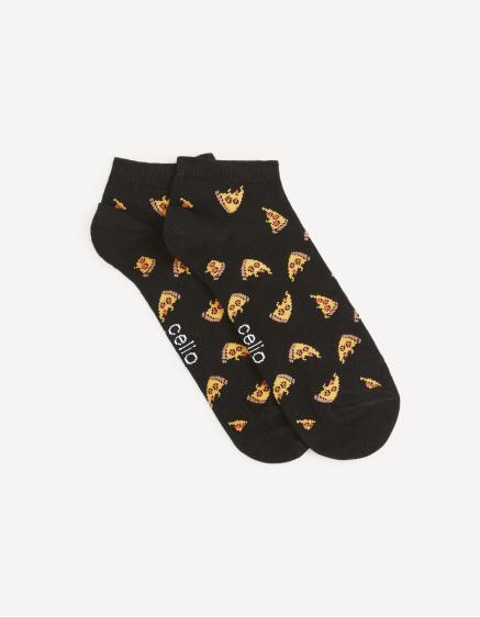 Alacsony zokni Difunpizza Black O