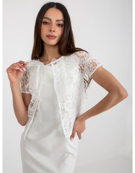 Dámské šaty s bolerkem LYAMA ecru 