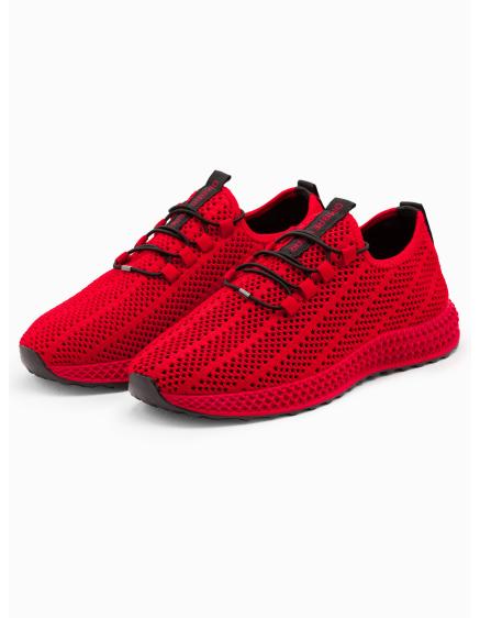 Férfi hálós cipő – piros V2 OM-FOKS-0117