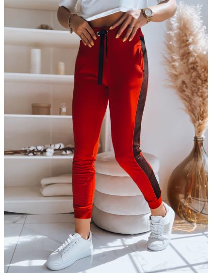 Dámske tepláky LORENA červené