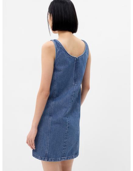 Džínové mini šaty