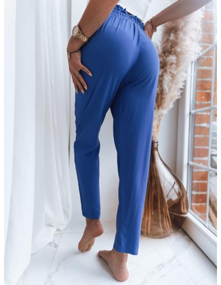 Dámské látkové kalhoty ADELIS chrpově modré