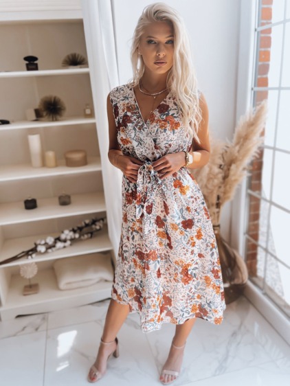 Dámske šaty BALI svetlo béžové