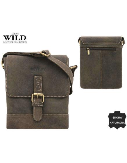 Bőr táska MN-9-MH-1890 BROWN